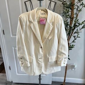 White blazer